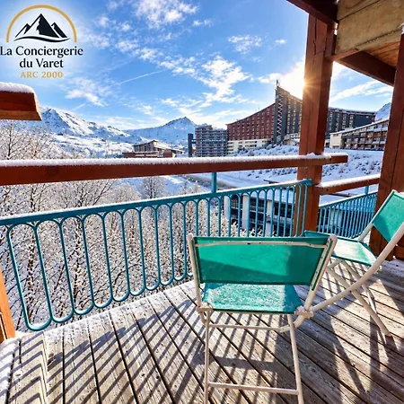 Douceur Alpine - Menage Inclus- In-out - Arc 2000 - Conciergerie Du Varet Appartement